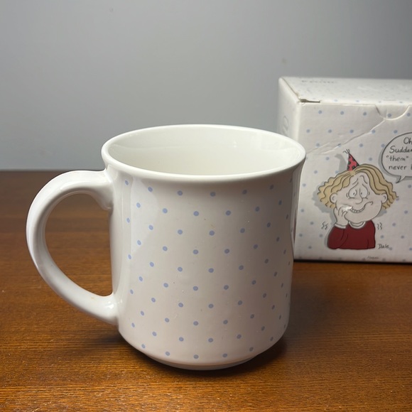 Oh my God! Suddenly we’re the “them” we said we’d never be as old as.  Mug - Picture 3 of 5